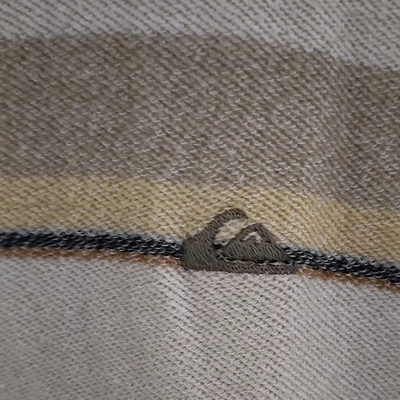 Quiksilver Great Otway Striped Hoodie – Men's XL Gorpcore Surf Style - Picture 3 of 7